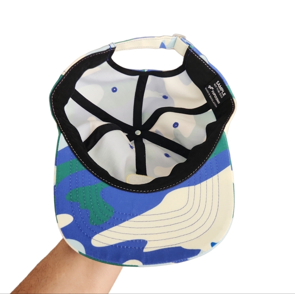 Rare Ice Cream Melting Polo Camo multicolor adjustable hat Sample New with Tags - Picture 10 of 11